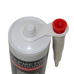 Герметик силиконовый универсальный белый <br> VASmann