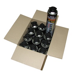 Упаковка огнестойкой пены - гофрокороб 12 баллонов по 750 мл