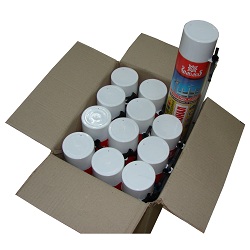 Короб - 12 баллонов. Палета - 56 коробов/ 672 баллона